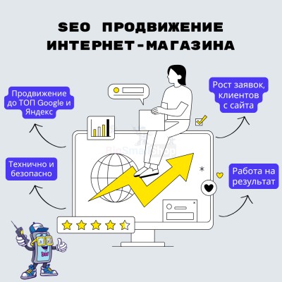 SEO продвижение интернет-магазина - купить в Иреке
